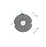 Moyeu amovible type 1615 - Ø Arbre 18mm