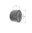 Moyeu amovible type 1615 - Ø Arbre 19mm