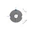 Moyeu amovible type 1615 - Ø Arbre 19mm