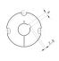 Moyeu amovible type 1615 - Ø Arbre 19mm