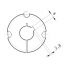Moyeu amovible type 1615 - Ø Arbre 20mm