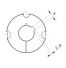 Moyeu amovible type 1615 - Ø Arbre 22mm