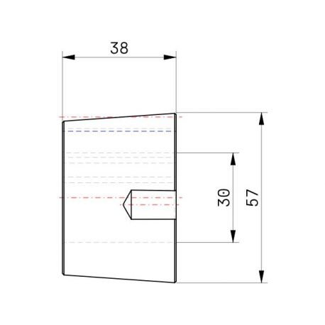 Moyeu amovible type 1615 - Ø Arbre 30mm