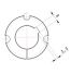 Moyeu amovible type 1615 - Ø Arbre 30mm