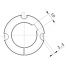 Moyeu amovible type 1615 - Ø Arbre 35mm