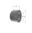 Moyeu amovible type 1615 - Ø Arbre 38mm