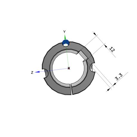 Moyeu amovible type 1615 - Ø Arbre 40mm