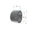 Moyeu amovible type 1615 - Ø Arbre 42mm