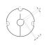 Moyeu amovible type 2012 - Ø Arbre 16mm