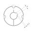 Moyeu amovible type 2012 - Ø Arbre 24mm