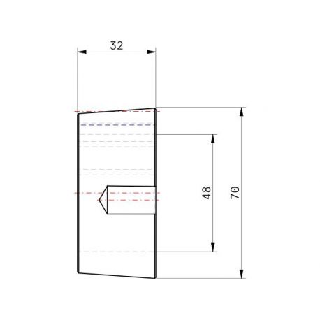 Moyeu amovible type 2012 - Ø Arbre 48mm