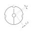 Moyeu amovible type 2517 - Ø Arbre 15mm