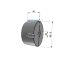 Moyeu amovible type 2517 - Ø Arbre 20mm