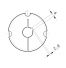 Moyeu amovible type 2517 - Ø Arbre 22mm