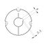 Moyeu amovible type 2517 - Ø Arbre 28mm