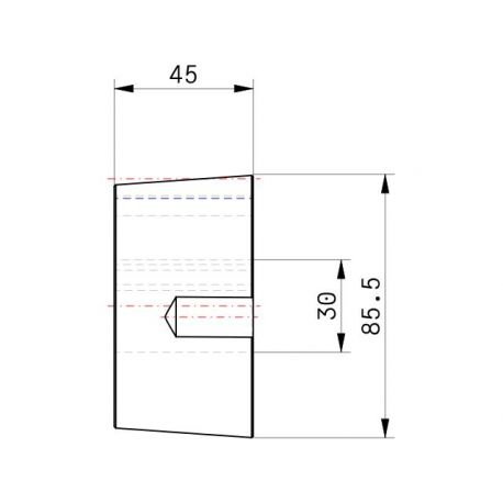 Moyeu amovible type 2517 - Ø Arbre 30mm