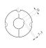 Moyeu amovible type 2517 - Ø Arbre 32mm