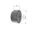 Moyeu amovible type 2517 - Ø Arbre 33mm