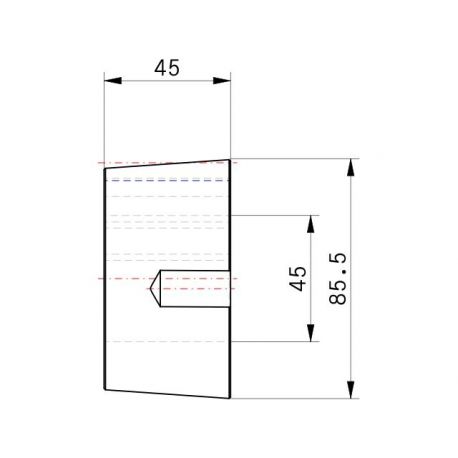 Moyeu amovible type 2517 - Ø Arbre 45mm