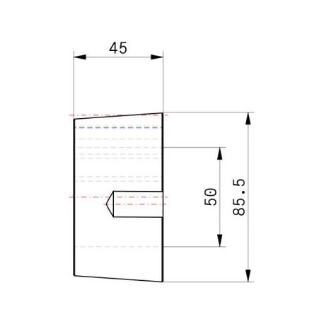 Moyeu amovible type 2517 - Ø Arbre 50mm