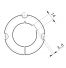 Moyeu amovible type 2517 - Ø Arbre 50mm