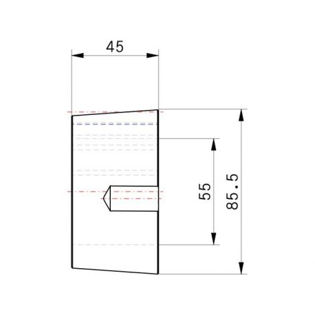 Moyeu amovible type 2517 - Ø Arbre 55mm