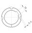 Moyeu amovible type 2517 - Ø Arbre 60mm