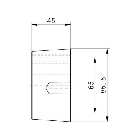 Moyeu amovible type 2517 - Ø Arbre 65mm