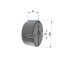 Moyeu amovible type 3020 - Ø Arbre 20mm