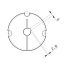 Moyeu amovible type 3020 - Ø Arbre 20mm