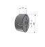 Moyeu amovible type 3020 - Ø Arbre 42mm