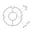 Moyeu amovible type 3020 - Ø Arbre 45mm