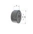 Moyeu amovible type 3020 - Ø Arbre 50mm