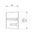 Moyeu amovible type 3535 - Ø Arbre 30mm