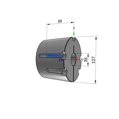 Moyeu amovible type 3535 - Ø Arbre 35mm