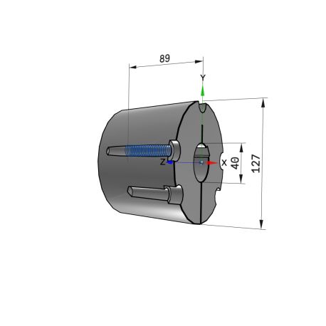 Moyeu amovible type 3535 - Ø Arbre 40mm