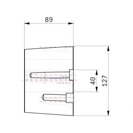 Moyeu amovible type 3535 - Ø Arbre 40mm