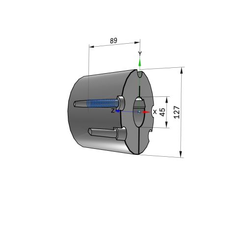 Moyeu amovible type 3535 - Ø Arbre 45mm