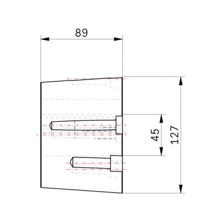 Moyeu amovible type 3535 - Ø Arbre 45mm