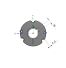 Moyeu amovible type 3535 - Ø Arbre 55mm