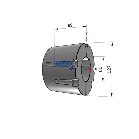 Moyeu amovible type 3535 - Ø Arbre 60mm