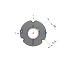 Moyeu amovible type 3535 - Ø Arbre 60mm