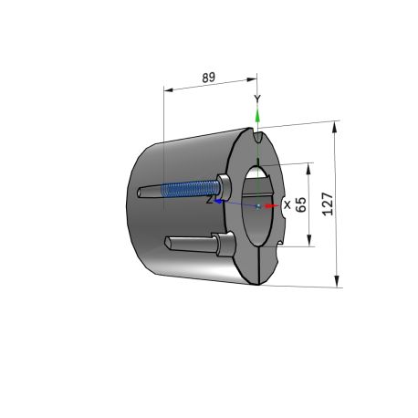 Moyeu amovible type 3535 - Ø Arbre 65mm