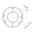 Moyeu amovible type 3535 - Ø Arbre 65mm