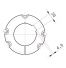 Moyeu amovible type 3535 - Ø Arbre 70mm