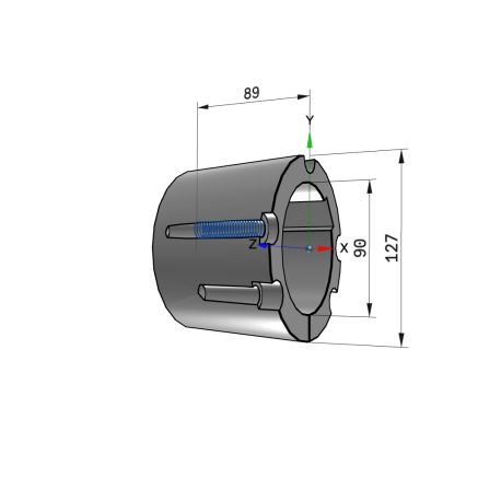 Moyeu amovible type 3535 - Ø Arbre 90mm