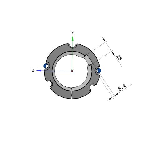 Moyeu amovible type 3535 - Ø Arbre 90mm