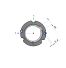 Moyeu amovible type 3535 - Ø Arbre 90mm