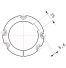 Moyeu amovible type 3535 - Ø Arbre 90mm