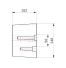 Moyeu amovible type 4040 - Ø Arbre 50mm